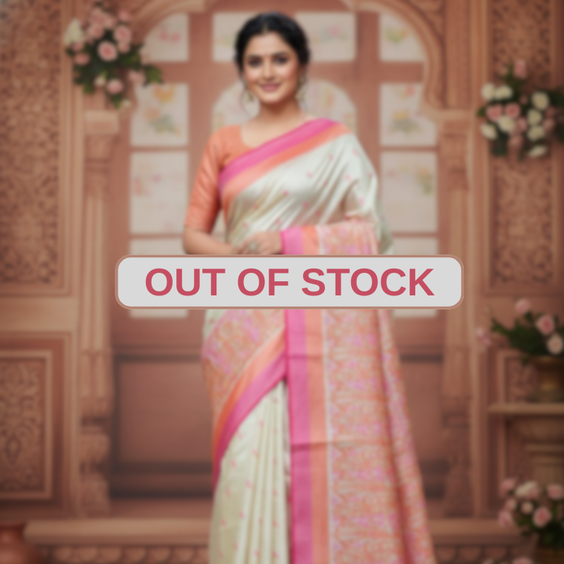 Riona Special Hand Stitched Assam Silk - Raasleela Elegance