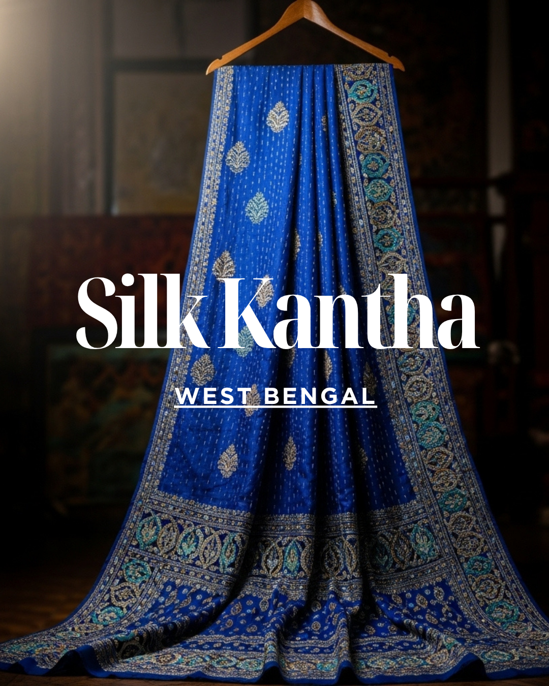 Silk Kantha Art - West Bengal